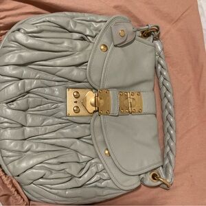 Miu Miu two-way bag leather